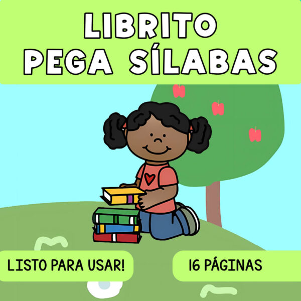 Librito pega sílabas