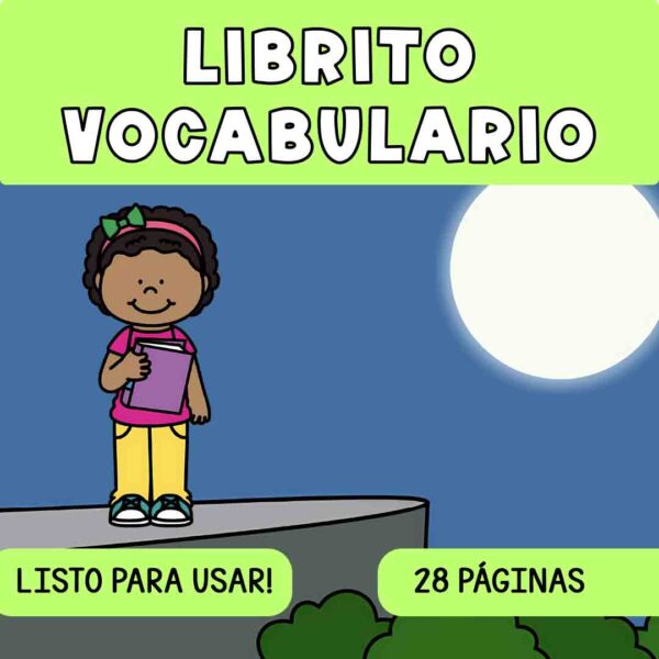 Librito vocabulario ilustrado