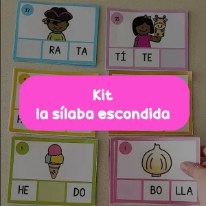 Kit la sílaba escondida
