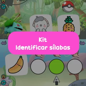 Kit identificar sílabas
