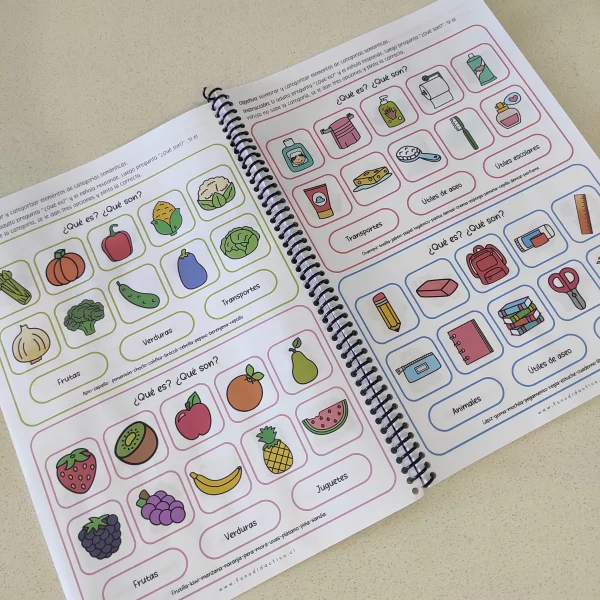 Librito de tareas semántica