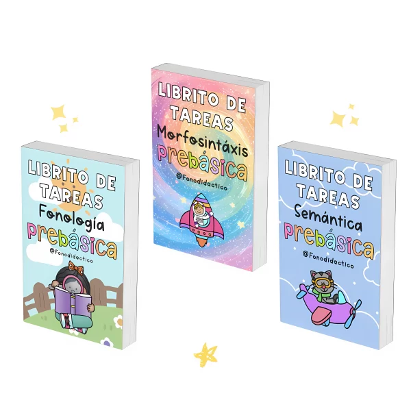 Kit Libritos de tareas prebásica