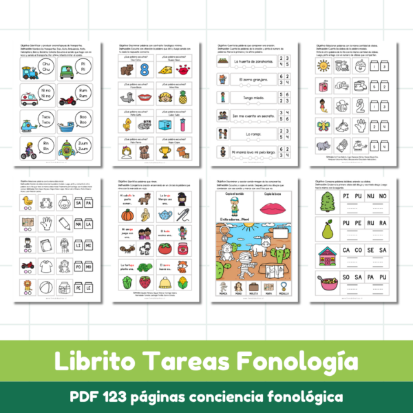 Librito Tareas Fonología
