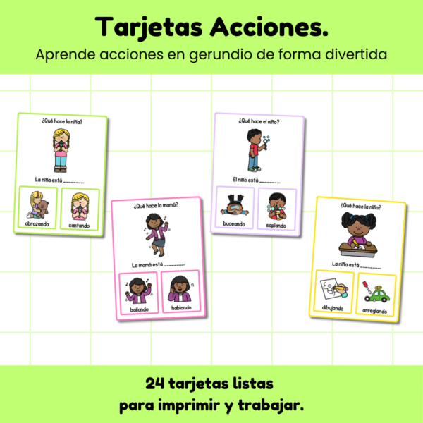Tarjetas Acciones
