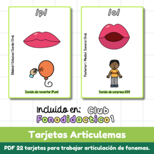 Tarjetas Articulemas